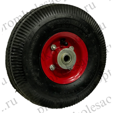 Пневматическое колесо PR1801 16мм симметричное (металлический диск)